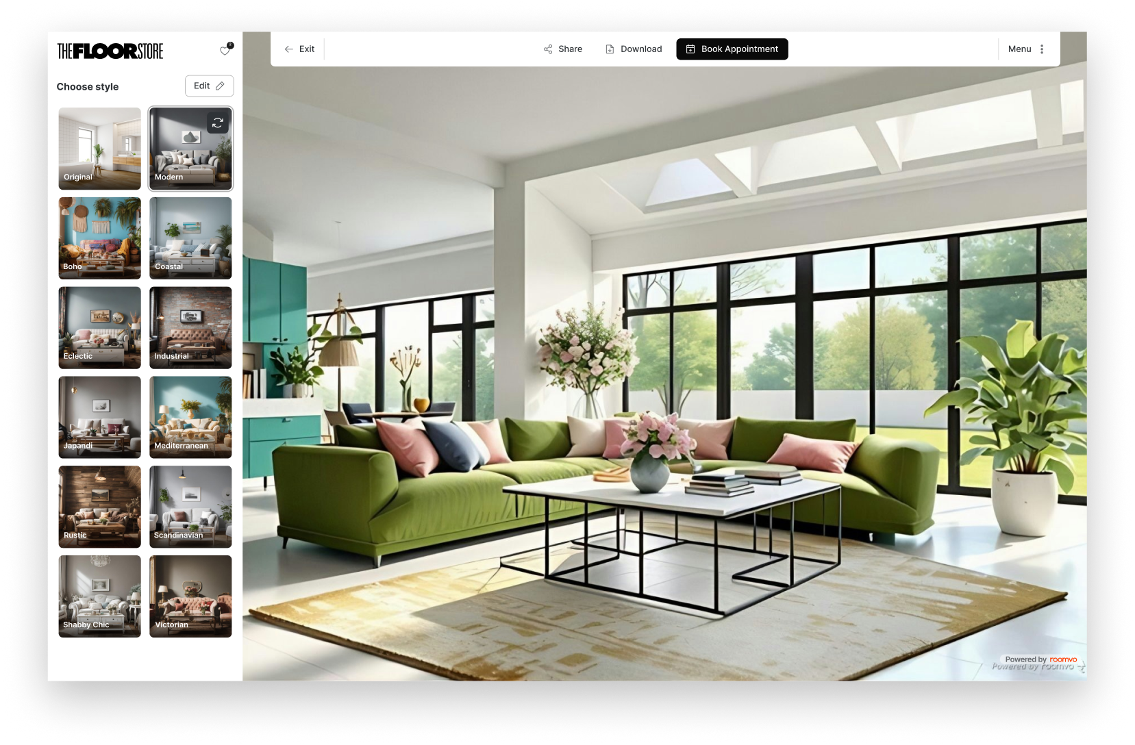 Restyled room 5 - The Floor Store