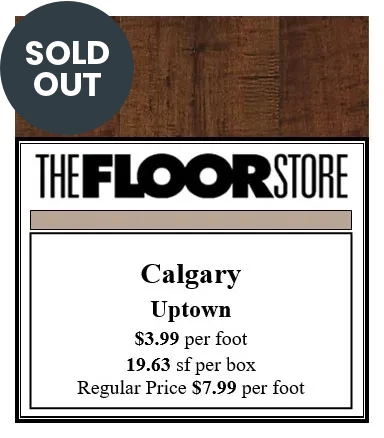 CALGARY SOLDOUT - The Floor Store