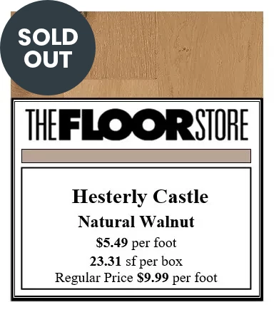 HESTERLY CASTLE SOLD OUT - The Floor Store