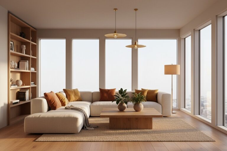 modern interior design that features warmth - The Floor Store